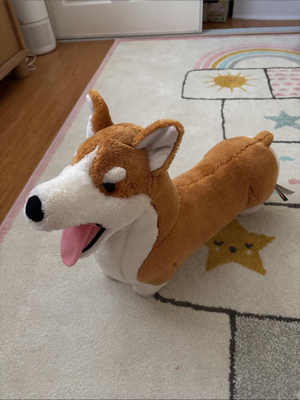 Melissa & Doug Corgi Large Plush Dog Puppy Stuffed Animal Pet 21"